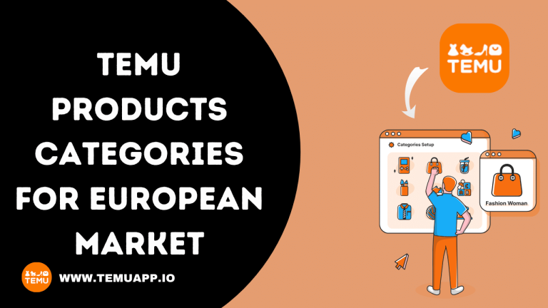 TEMU Products Categories For European Market in 2024