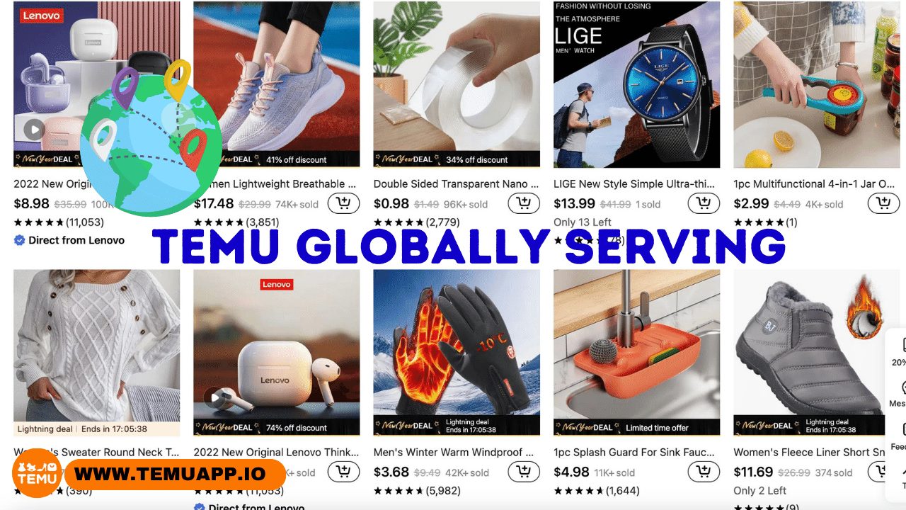 Exploring TEMU Globally Serving Nations