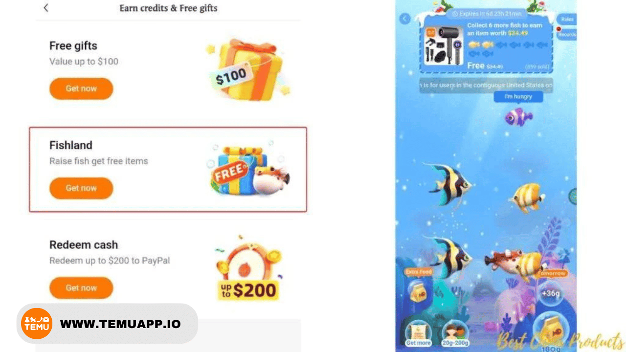 Some Common Free Gifts to earn from Raising fish?