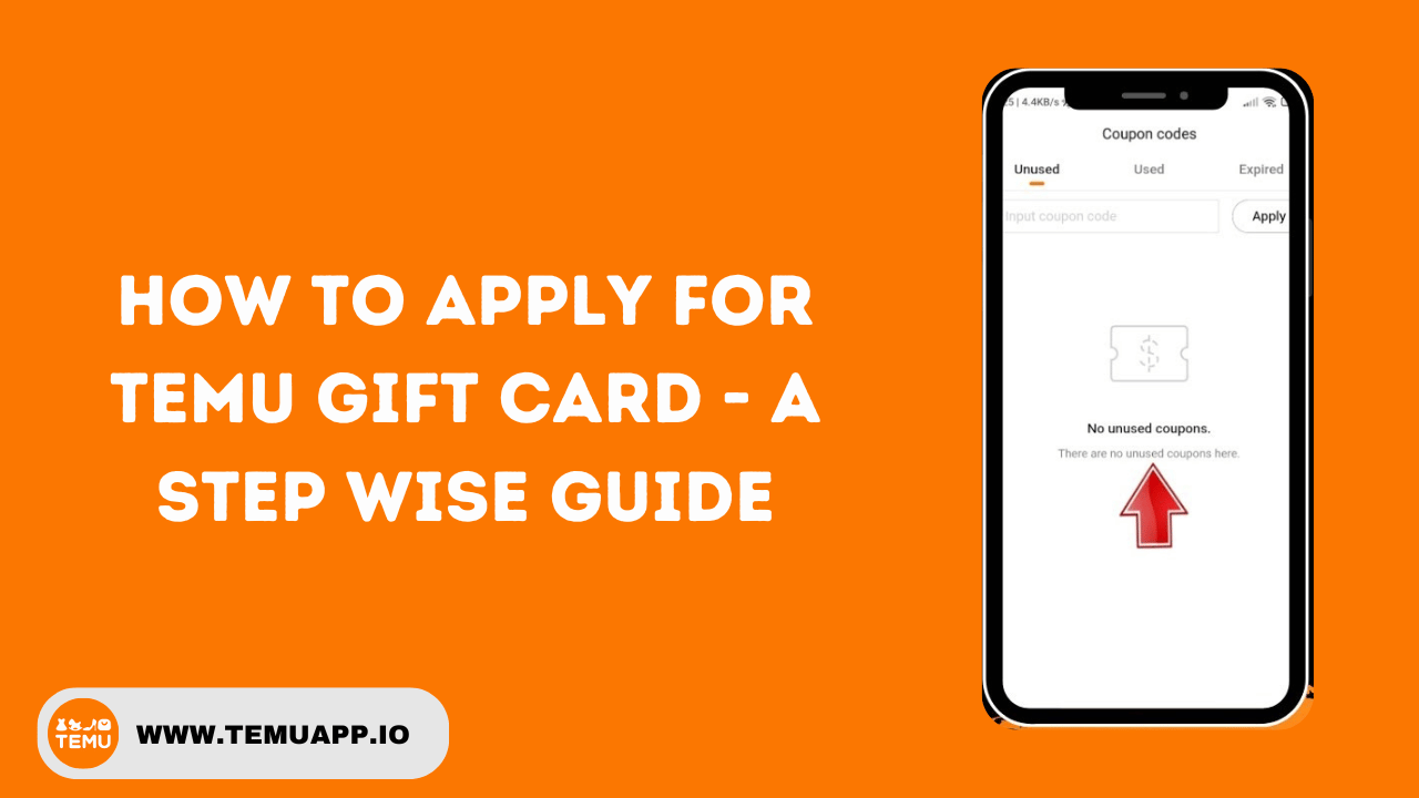 How To Apply our TEMU Gift Card - A Step Wise Guide