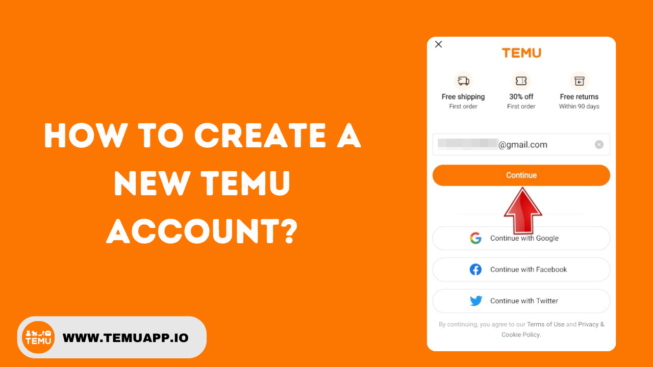 How To Create A New Temu Account?