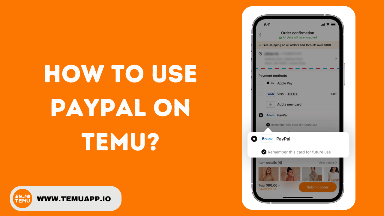 How To Use PayPal on Temu?