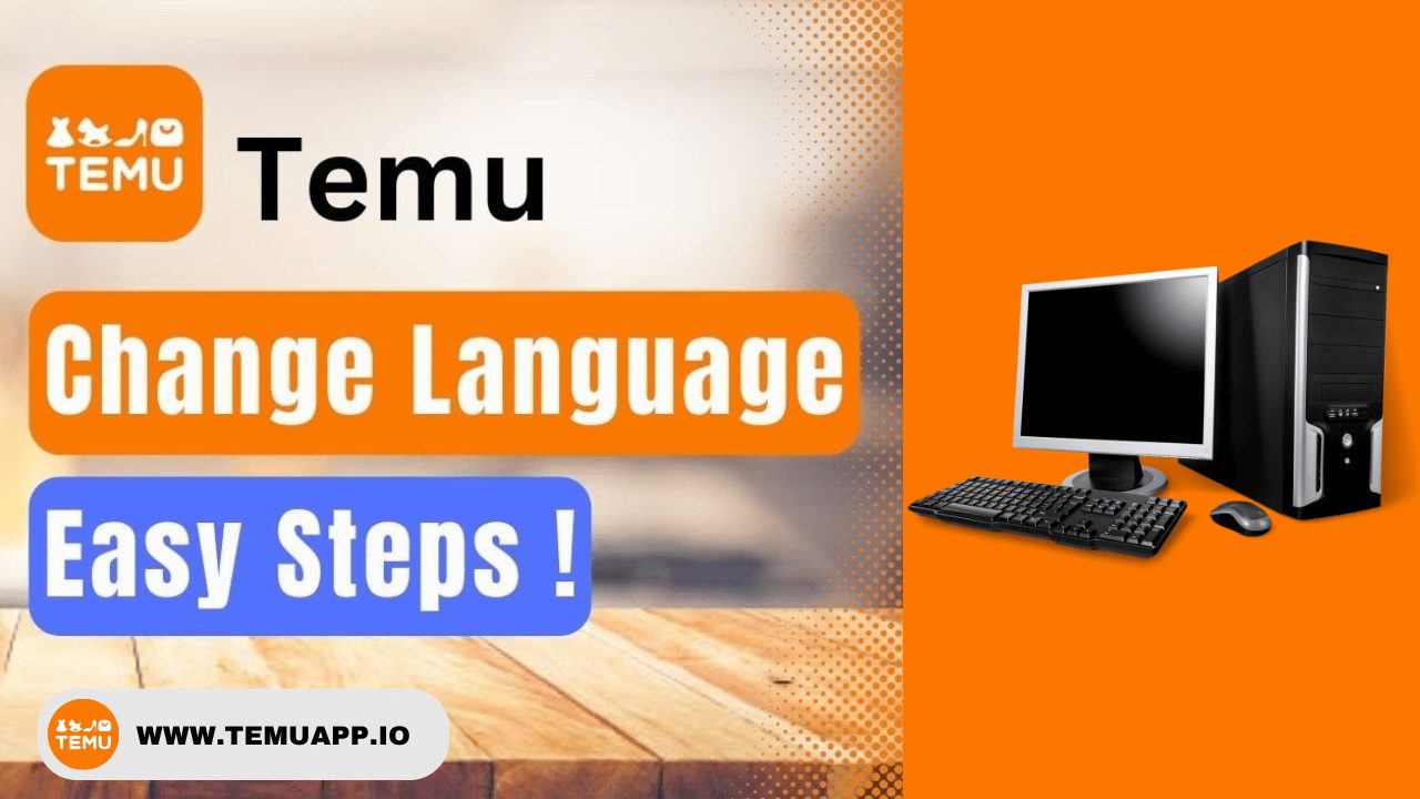 How To Change Language On Temu -  Desktop Pc