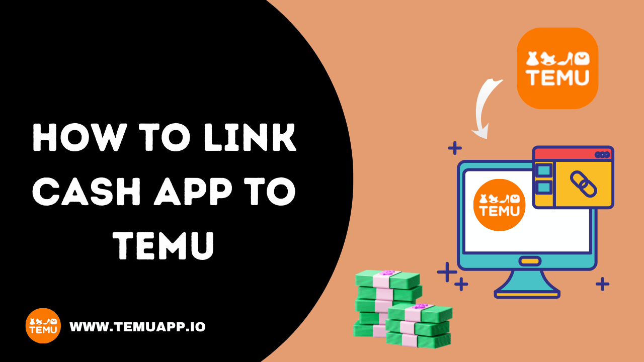 how to link cash app to temu