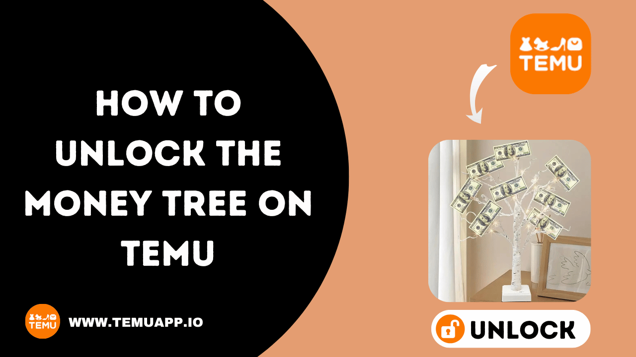 how to unlock the money tree on temu