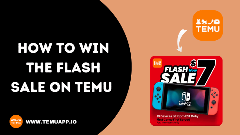 How To Win Flash Sale on TEMU in 2024