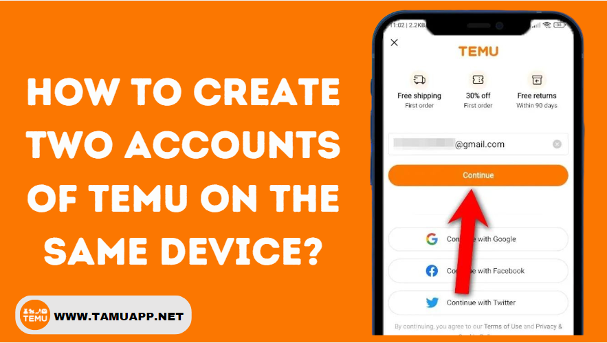 How To Create Two Accounts Of Temu On The Same Device?