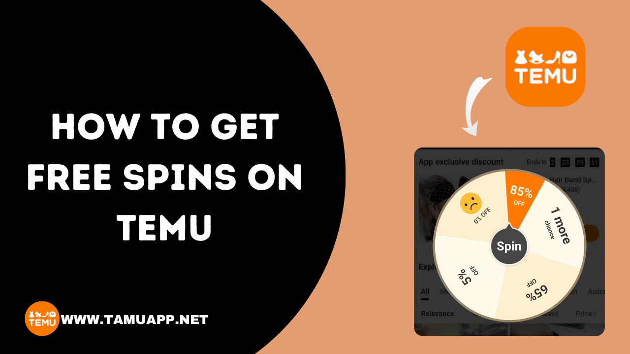 how to get free spins on temu